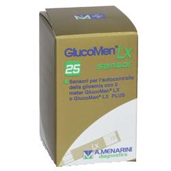 STRISCE MISURAZIONE GLICEMIA GLUCOMEN LX PLUS 25 PEZZI - Angeli Pharm
