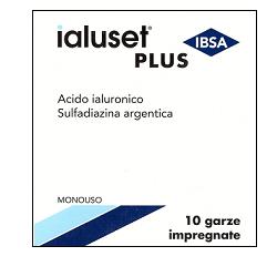 GARZA IMPREGNATA IALUSET FERITE E USTIONI NON INFETTE 10X10 CM 10 PEZZI - Angeli Pharm