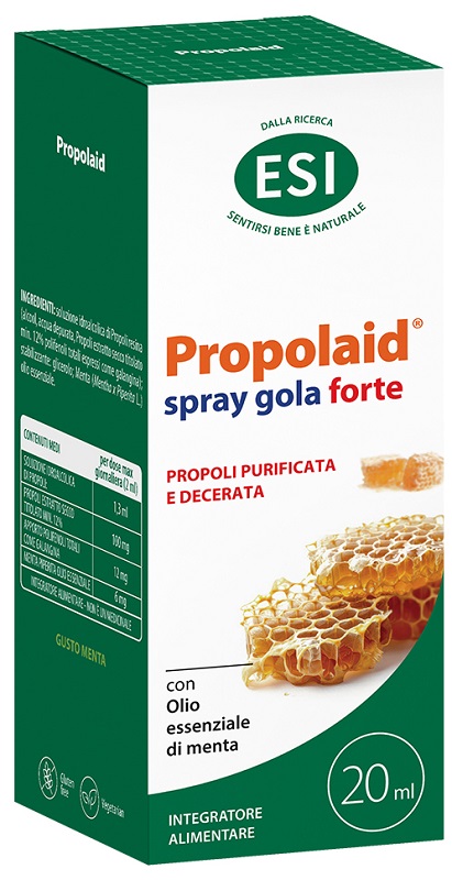 ESI PROPOLAID SPRAY GOLA FORTE 20 ML - Angeli Pharm