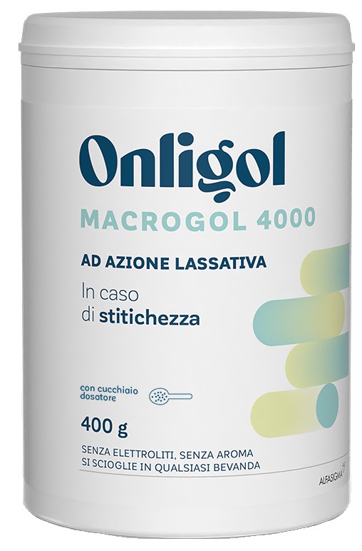 ONLIGOL MACROGOL 4000 400 G SENZA ZUCCHERO - Angeli Pharm