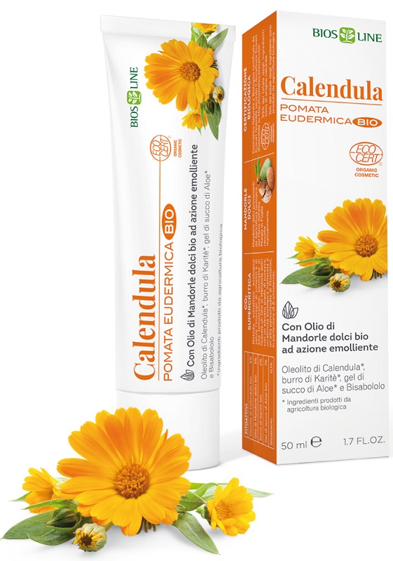 BIOSLINE CALENDULA POMATA EUDERMICA BIO 50 ML - Angeli Pharm