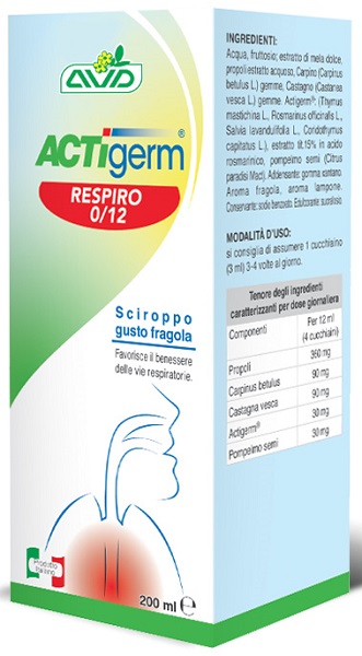 ACTIGERM RESPIRO 0-12 200 ML - Angeli Pharm