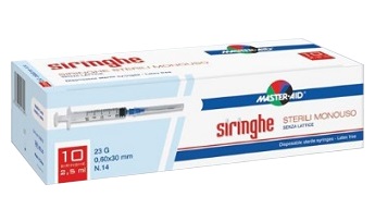 SIRINGA PER VENIPUNTURA MASTER-AID 10 ML GAUGE 21 10 PEZZI - Angeli Pharm