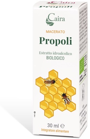 CAIRA PROPOLI MACERATO IDROALCOLICO BIO GOCCE 30 ML - Angeli Pharm