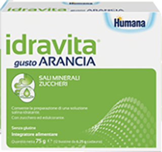 IDRAVITA GUSTO ARANCIA 12 BUSTINE DA 6,25 G - Angeli Pharm