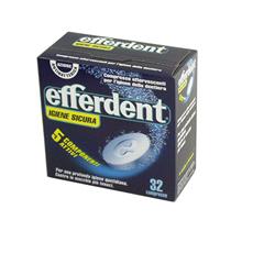 EFFERDENT PULIZIA DENTIERE 90 COMPRESSE EFFERVESCENTI - Angeli Pharm
