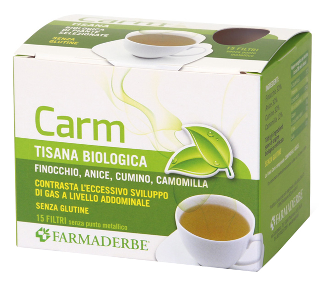 CARM TISANA BIOLOGICA 15 FILTRI - Angeli Pharm