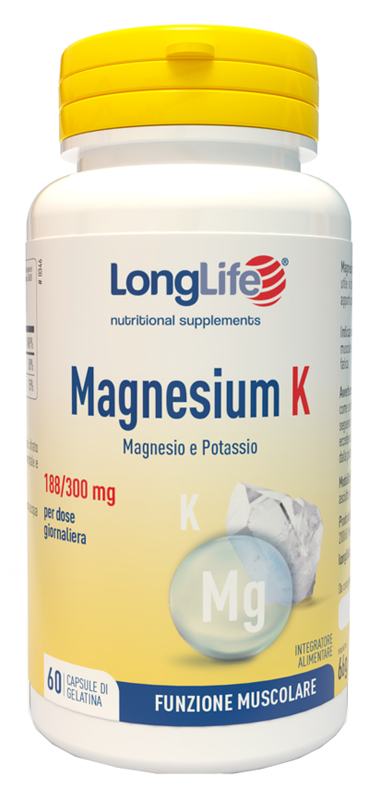 LONGLIFE MAGNESIUM K 60 CAPSULE - Angeli Pharm