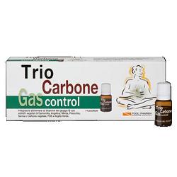TRIOCARBONE GAS CONTROL 7 FLACONCINI 10 ML - Angeli Pharm