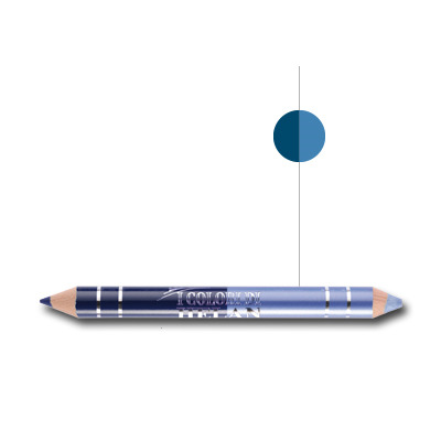 I COLORI DI HELAN BIO MATITA DUO OCCHI AVIO BLU NOTTE - Angeli Pharm