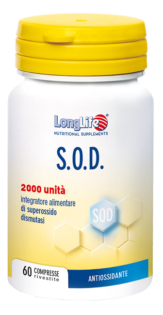 LONGLIFE SOD 2000 60 COMPRESSE RIVESTITE - Angeli Pharm