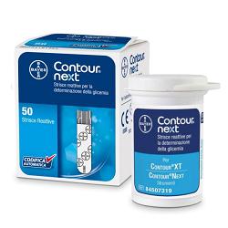 STRISCE MISURAZIONE GLICEMIA CONTOUR NEXT 50 PEZZI - Angeli Pharm