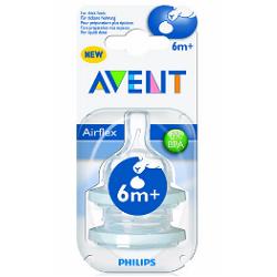AVENT TETTARELLA FESSURA A Y PER LIQUIDI DENSI Y 2 PEZZI - Angeli Pharm