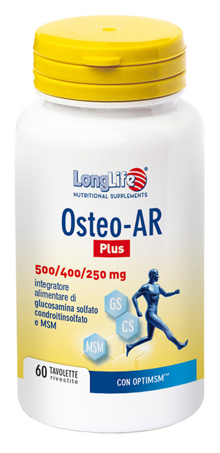 LONGLIFE OSTEO-AR PLUS 60 TAVOLETTE RIVESTITE - Angeli Pharm