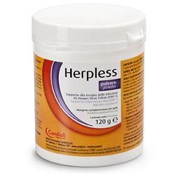 HERPLESS POLVERE BARATTOLO 120 G CON MISURINO - Angeli Pharm