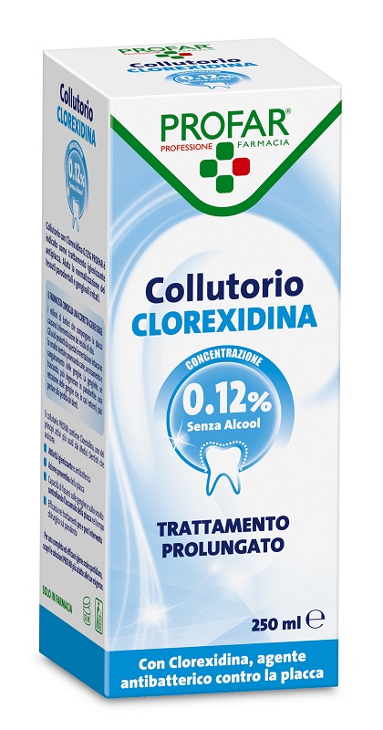 COLLUTORIO CLOREXIDINA 0,12% 250 ML PROFAR - Angeli Pharm
