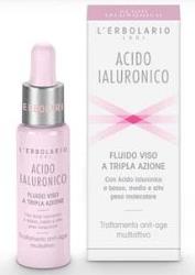 ACIDO IALURONICO FLUIDO VISO A TRIPLA AZIONE TRATTAMENTO ANTIAGE MULTIATTIVO 28 ML - Angeli Pharm