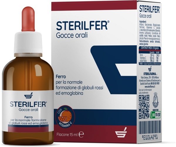 STERILFER GOCCE 15 ML - Angeli Pharm