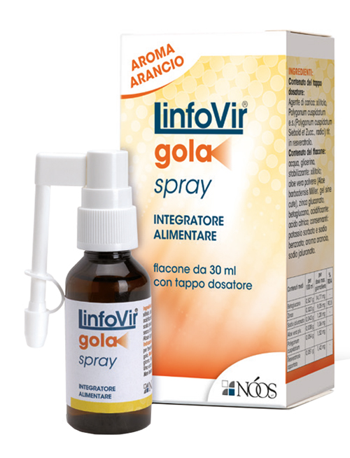 LINFOVIR GOLA SOLUZIONE ISOTONICA SPRAY 30 ML - Angeli Pharm