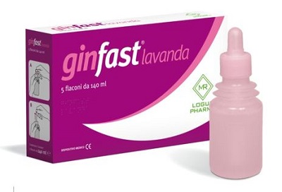 LAVANDA VAGINALE GINFAST CONFEZIONE DA 5 FLACONCINI DA 140ML - Angeli Pharm