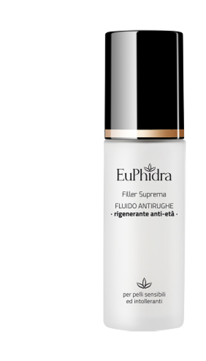 EUPHIDRA FILLER SUPREMA FLUIDO ANTIRUGHE PELLI SENSIBILI INTOLLERANTI FLACONE 30 ML - Angeli Pharm