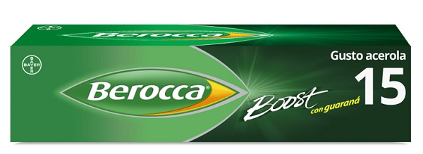 BEROCCA BOOST EFFERVESCENTE 15 COMPRESSE - Angeli Pharm