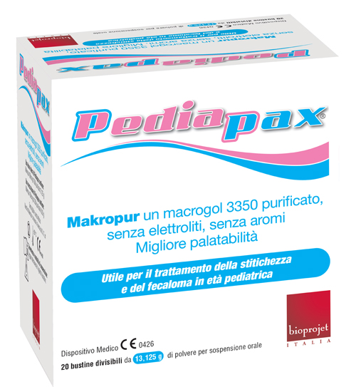 PEDIAPAX POLVERE 20 BUSTINE 13,125 G - Angeli Pharm