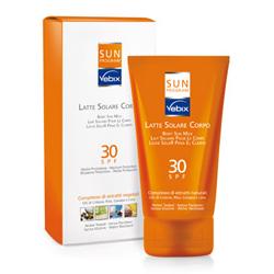 VEBIX SUN PROGRAM LATTE SOLARE CORPO SPF30 125 ML - Angeli Pharm