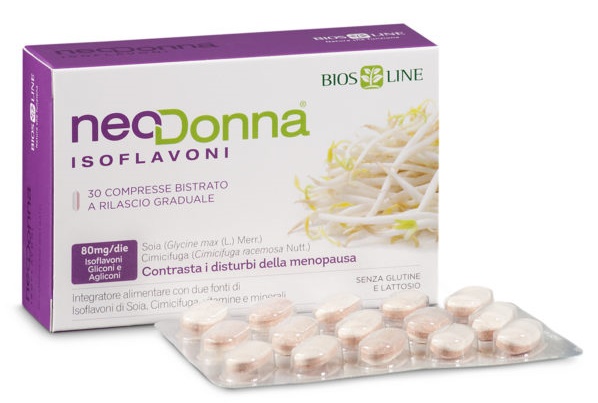 BIOSLINE NEODONNA ISOFLAVONI 60 COMPRESSE - Angeli Pharm