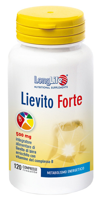 LONGLIFE LIEVITO FORTE 120 COMPRESSE - Angeli Pharm