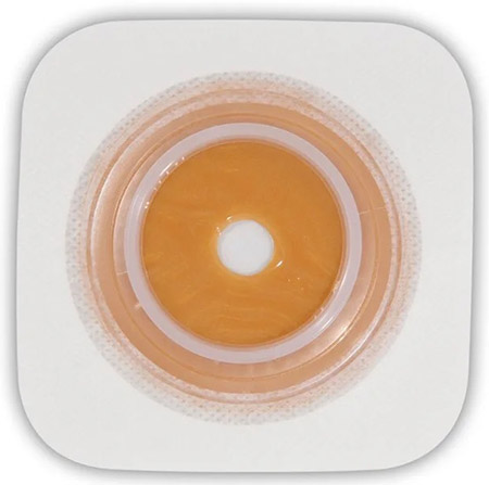 PLACCA NATURA+ FLESSIBILE IN STOMAHESIVE NATURA+ 45MM 5 PEZZI CON CEROTTO IDROCOLLOIDALE - Angeli Pharm