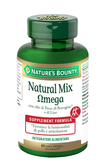 NATURAL MIX OMEGA 60 PERLE - Angeli Pharm