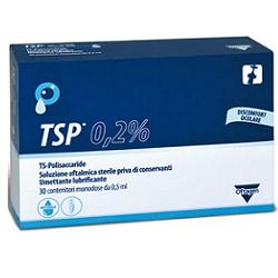 TSP 0,2% SOLUZIONE OFTALMICA UMETTANTE LUBRIFICANTE 30 FLACONCINI MONODOSE 0,5 ML - Angeli Pharm