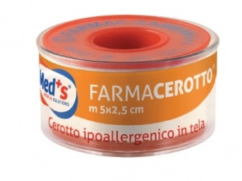 CEROTTO MEDS IPOALLERGENICO TELA 500X2,5 CM SSR - Angeli Pharm