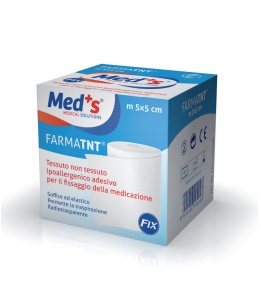 CEROTTO MEDS FARMATESSUTO NON TESSUTO TESSUTO NON TESSUTO FIX IPOALLERGENICO ADESIVO 250X5 CM - Angeli Pharm