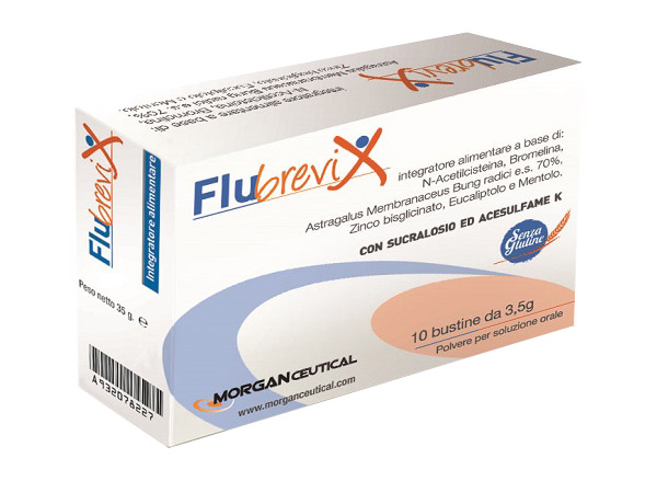 FLUBREVIX 10 BUSTINE 3,5 G - Angeli Pharm