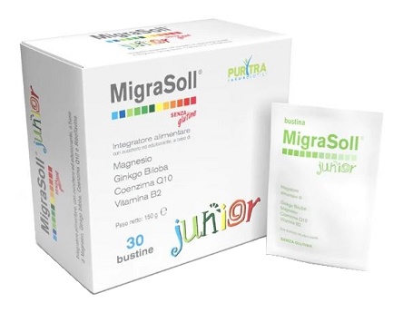 MIGRASOLL JUNIOR ASTUCCIO 30 BUSTE - Angeli Pharm