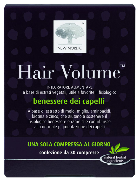 HAIR VOLUME INTEGRATORE ALIMENTARE BLISTER 30 COMPRESSE - Angeli Pharm