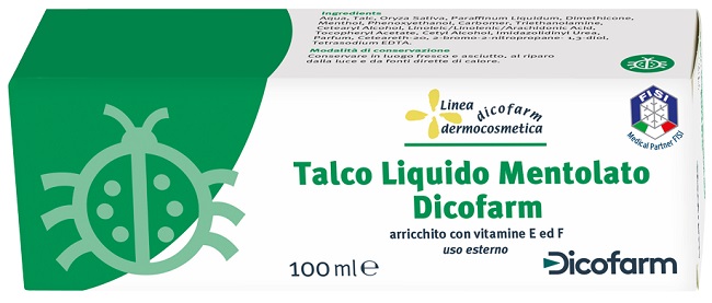 DICOFARM TALCO LIQUIDO MENTOLATO 100 ML - Angeli Pharm
