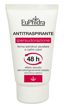EUPHIDRA DEODORANTE IN CREMA IN TUBO CON ASTUCCIO EUPHIDRA DEO ANTITRASPIRANTE 40 ML - Angeli Pharm