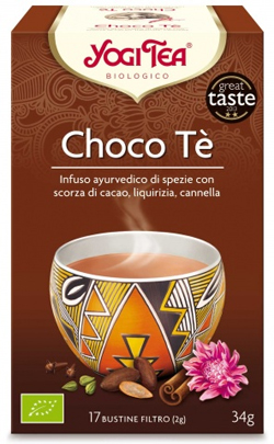 YOGI TEA CHOCO TE' BIOLOGICO 34 G - Angeli Pharm