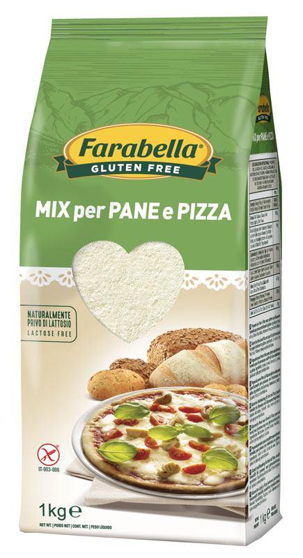 FARABELLA FARINA PREPARATO PANE/PIZZA 1 KG - Angeli Pharm