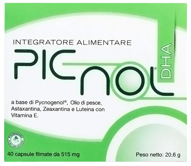 PICNOL DHA 40 CAPSULE 21,11 G - Angeli Pharm