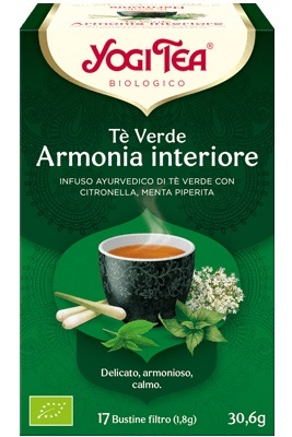 YOGITEA VERDE ARMONIA INTERIORE BIO 30,3 G - Angeli Pharm