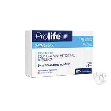 PROLIFE ZEROGAS 45 COMPRESSE - Angeli Pharm