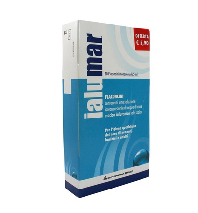 SOLUZIONE ISOTONICA IALUMAR 20 FLACONCINI MONODOSE 5 ML - Angeli Pharm