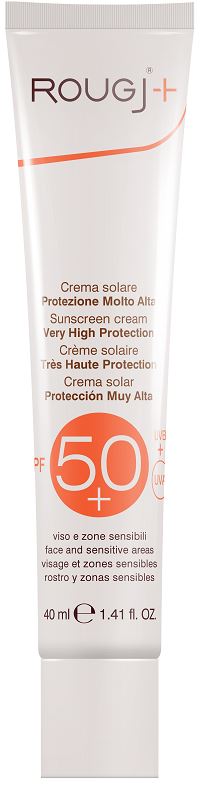 ROUGJ CREMA SOLARE VISO SPF 50+ PROTEZIONE MOLTO ALTA 40 ML - Angeli Pharm