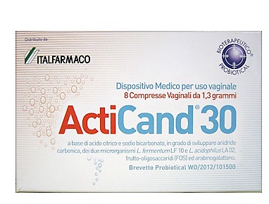 ACTICAND 30 8 COMPRESSE VAGINALI - Angeli Pharm