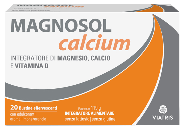 MAGNOSOL CALCIUM POLVERE EFFERVESCENTE 20 BUSTINE - Angeli Pharm