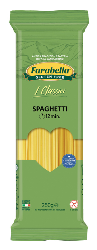 FARABELLA SPAGHETTI PASTA SENZA GLUTINE 250 G - Angeli Pharm